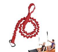 Corde à pagaie, corde à palette | de pêche en canoë Lonyard à palette extensible - Accessoires de sécurité en kayak portable, sangle de planche à paddleboard pour les professionnels, les débutants