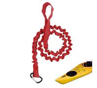 Corde à pagaie, corde à palette | Pêche en canoë Rope de lonyard anti-permante extensible | Accessoires en kayak, sangle de planche de surf robuste portable pour les débutants, les professionnels, les