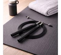 Bodyline Corde à Sauter Fast Jump Rope - Corde De Vitesse Professionnelle Avec Câble En Acier Revêtu Et Poignées Antidérapantes Pour Le Fitness, Le Crossfit Et L'entraînement Cardio