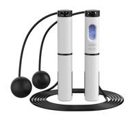 Corde À Sauter À Poignée Pondérée Numérique, Avec Compteur De Calories, Équipement D'entraînement Physique Pour Yoga En Intérieur Et En Extérieur