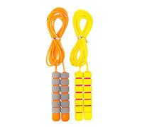 Corde à sauter adaptée aux enfants avec poignée en mousse confortable Corde à sauter portable pour enfants de différents âges coloré