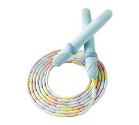 Corde à sauter arc-en-ciel pour enfants, Speed Jump Rope Réglable pour Hommes & Femmes, Pour sports de loisir, jeux de mouvement et autres figures