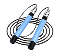 Corde à Sauter Autobloquante et Réglable, Corde à Sauter de Vitesse, Résistante à l'usure, avec Poignée Antidérapante en Silicone pour le Fitness et l'exercice, Sauter, Fitness