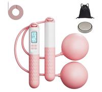 Corde à sauter avec compteur, balle avec/sans corde, corde à sauter avec boule de gravité, corde à sauter sans fil, corde à sauter lestée avec compteur pour le fitness des adultes, l'exercice,