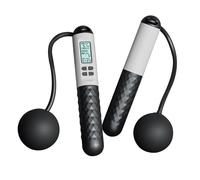 Corde à sauter avec compteur - Corde à sauter d'entraînement physique, comptage numérique, balle lestée pour homme et femme