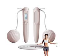 Corde à sauter avec compteur, corde à sauter sans fil,Corde à sauter sans fil avec corde à sauter - Fournitures de sport réfléchies avec écran LCD Accessoires de fitness pour enfants et hommes