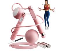 Corde à sauter avec compteur - Entraînement de coordination | Corde à sauter intelligente avec poids - Pour étudiantes, femmes, hommes adolescents, salle de sport, voyage, parc ou chambre à coucher