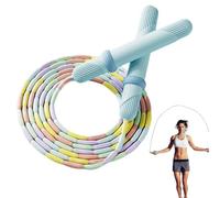 Corde à sauter avec perles - Corde à sauter réglable | Entraînement | Corde réglable avec perles en PP, PVC et TPE pour enfants et adultes, conçue pour l'entraînement cardio et fitness sans