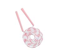 Corde à sauter avec perles de poids pour, cordon réglable pour la sécurité, poignée texturée, développement de la coordination, corde d ' exercice sûre pour