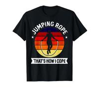 Corde à Sauter C'est comme ça Que Je Fais Face T-Shirt Graphique avec Valeur, Homme, Noir, XL