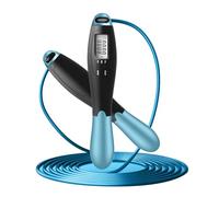 Corde à sauter colorée en fil d'acier ou sans fil avec balles lestées pour hommes, femmes, enfants, corde à sauter comptable