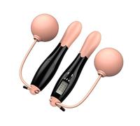 Corde à sauter colorée en fil d'acier ou sans fil avec balles lestées pour hommes, femmes, enfants, corde à sauter comptable