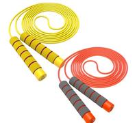 Corde à sauter colorée - Poids léger - Longueur réglable - Pour les sports scolaires et le fitness - Corde d'exercice pour filles