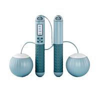 Corde à sauter, corde à sauter sans corde | Corde à sauter lestée sans fil,Corde à sauter numérique professionnelle avec compteur, cordes à sauter d'intérieur réglables pour l'exercice