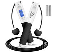 Corde À Sauter,Corde A Sauter Sport Avec Compteur De Calories Jump Rope Sans Fil Numérique Réglable Pour Fitness,Perte De Graisse,Gym.[K34]