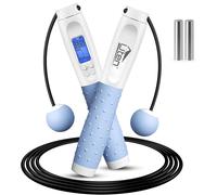 Corde À Sauter,Corde A Sauter Sport Avec Compteur De Calories Jump Rope Sans Fil Numérique Réglable Pour Fitness,Perte De Graisse,Gym.[K37]