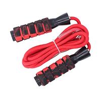 Corde à Sauter, Corde de Vitesse de Poignée Confortable pour Faire de l'exercice pour Façonner l'entraînement (rouge)