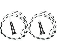 Corde à sauter Crossovers 304, Noir & Blanc (Lot de 2)