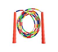 Corde à sauter d ' entraînement perlée pour | Cordon réglable léger avec poignée texturée pour la sécurité, l ' entraînement physique et le développement de la