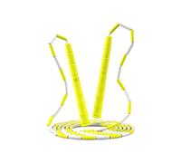 Corde à sauter d ' entraînement perlée pour | Cordon réglable léger avec poignée texturée pour la sécurité, l ' entraînement physique et le développement de la