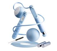 Corde à sauter de comptage avec roulements à billes | Corde à sauter intelligente lestée pour étudiants, femmes, hommes, adolescents, maison, gym, voyage, parc, dortoir, petit espace