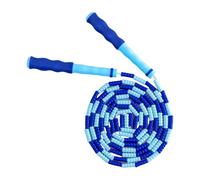 Corde à sauter de longueur réglable segment coloré corde à sauter corde souple pour sauter fitness exercice enfants saut doux longueur réglable