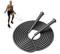 Corde à sauter de vitesse de 3 m avec poignée, corde à sauter réglable pour homme et femme, 85 g, ultra légère, professionnelle, fitness, boxe, crossfit, exercices, gym, cardio, endurance, amateurs