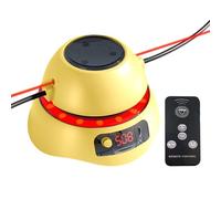 Corde à sauter électrique, 1 à 10 niveaux de vitesse, équipement de saut lumineux de couleur - Machine électrique à corde à sauter avec télécommande | pour hommes, femmes, adultes, sports à