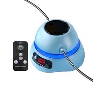 Corde à sauter électrique - Équipement de saut de musique intelligent sans fil avec télécommande | Machine de fitness dynamique avec 10 niveaux de vitesse, lumières sept couleurs pour adultes,