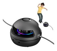 Corde à sauter électrique réglable de 1 à 10 niveaux de vitesse avec télécommande pour enfants et adultes