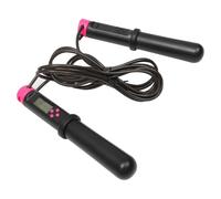 Corde à Sauter Électronique à Comptage, Entraînement Fitness, Noire | Compteur Électronique, Poignée Antidérapante, Format Portable Peu Encombrant, Usage Chambre ou Bureau, Abs Tpu