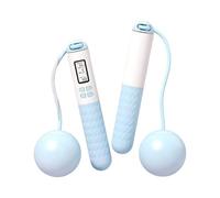 Corde à sauter électronique pour sports d'intérieur - Pour exercices de fitness et perte de poids - Poignée antidérapante