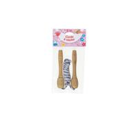 Corde à sauter en bois KIMPLAY - 2m - Mixte - A partir de 5 ans