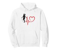 Corde à Sauter Heartbeat Fitness Love Cardio Sweat à Capuche
