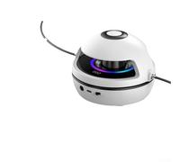 Corde à sauter intelligente, machine à sauter intelligente sans fil avec grand écran, compteur de musique interactif multi-personnes (blanc)