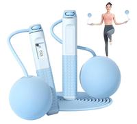 Corde à sauter intelligente pour du compteur | Équipement de saut de gym | pour entraînement de fitness, exercice à la maison, salle de sport, école, extérieur et bureau