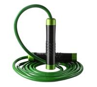 Corde à Sauter, La Corde À Sauter Lestée Est Réglable Et Convient Aux Exercices Intérieurs Extérieurs De Salle Sport Exercice Activités De Plein Air(Green-rubber rope)
