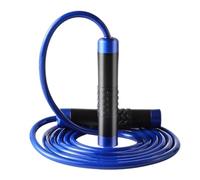 Corde à Sauter, La Corde À Sauter Lestée Est Réglable Et Convient Aux Exercices Intérieurs Extérieurs De Salle Sport Exercice Activités De Plein Air(Blue-rubber rope)