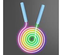 Corde à sauter LED pour enfants, corde à sauter lumineuse d'entraînement, cordes à sauter lumineuses pour le sport et le fitness