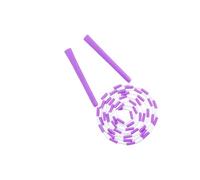 Corde à sauter légère avec perles pour enfants - Cordon réglable pour poignée texturée - Développement de la coordination - Durabilité - Corde à sauter pour enfants