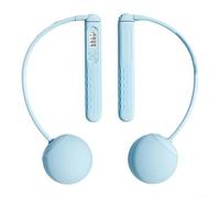 Corde à sauter lestée avec compteur intelligent pour comptage des sauts d'intervalles des 60 s et poignées antidérapantes, corde de fitness 2 en 1 pour cardio (B-bleu)