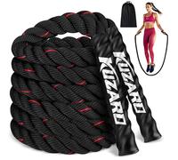Corde à sauter lestée pour femme, corde à sauter pour adulte, 1,4 kg, pour fitness, équipement d'entraînement de gym à domicile, cordes d'exercice lourdes pour la perte de poids, la forme du corps, la