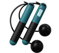 Corde à sauter lestée pour fitness - Corde à sauter lestée - Comptage numérique, poids à balle pour homme et femme
