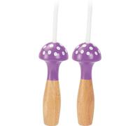 CORDE À SAUTER VIOLETTE BICOLORE À POIS G