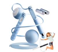 Corde à sauter numérique | des données avec roulements à billes | Corde à sauter lestée avec compteur | pour étudiants, femmes, hommes, adolescents, maison, gym, voyage, parc, dortoir, petit