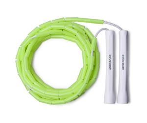 Corde à sauter perlée (vert fluo)