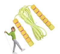 Corde à sauter pour enfants | Corde à sauter avec poids antinœuds, poignée antidérapante légère de vitesse pour débutants jeunes classes d'éducation physique scolaire et