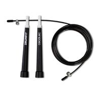 Corde à sauter professionnelle - DrumFit - Speed Rope - Acier - Poignées ergonomiques - 300 cm