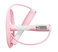 Corde À Sauter Réglable - Corde À Sauter En Fil D'acier PVC De 2,8 M, Poignées Antidérapantes En ABS, Core À Sater De Fitness Durable | Code À Suter Intelligente Pour Exercices Cardio, Gymnastique