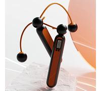 Corde à Sauter sans Fil avec Compteur, Corde à Sauter avec Roulement de Poids pour Entraînement Physique en Intérieur et en Extérieur, écran LCD Haute Définition, Puce de